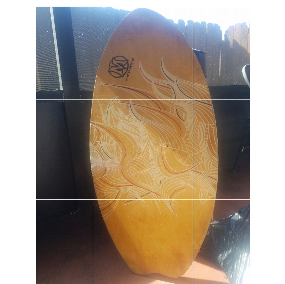 Morey skim board 38"×18"  in great shape